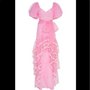 LoveShackFancy Cayden Silk Maxi Dress